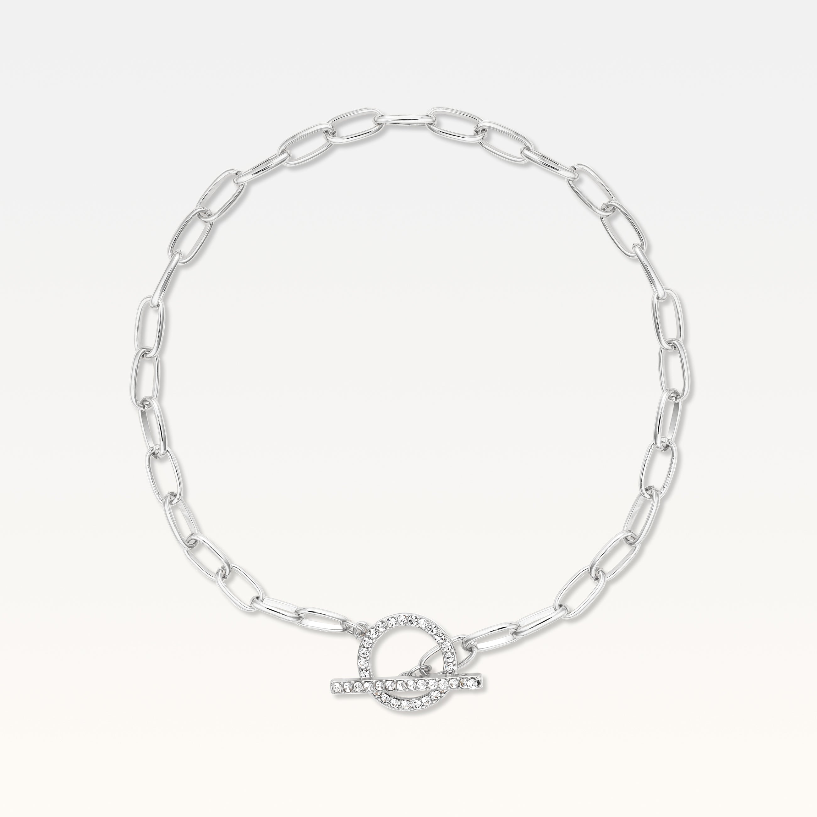 MB Grace Silver-Plated Necklace