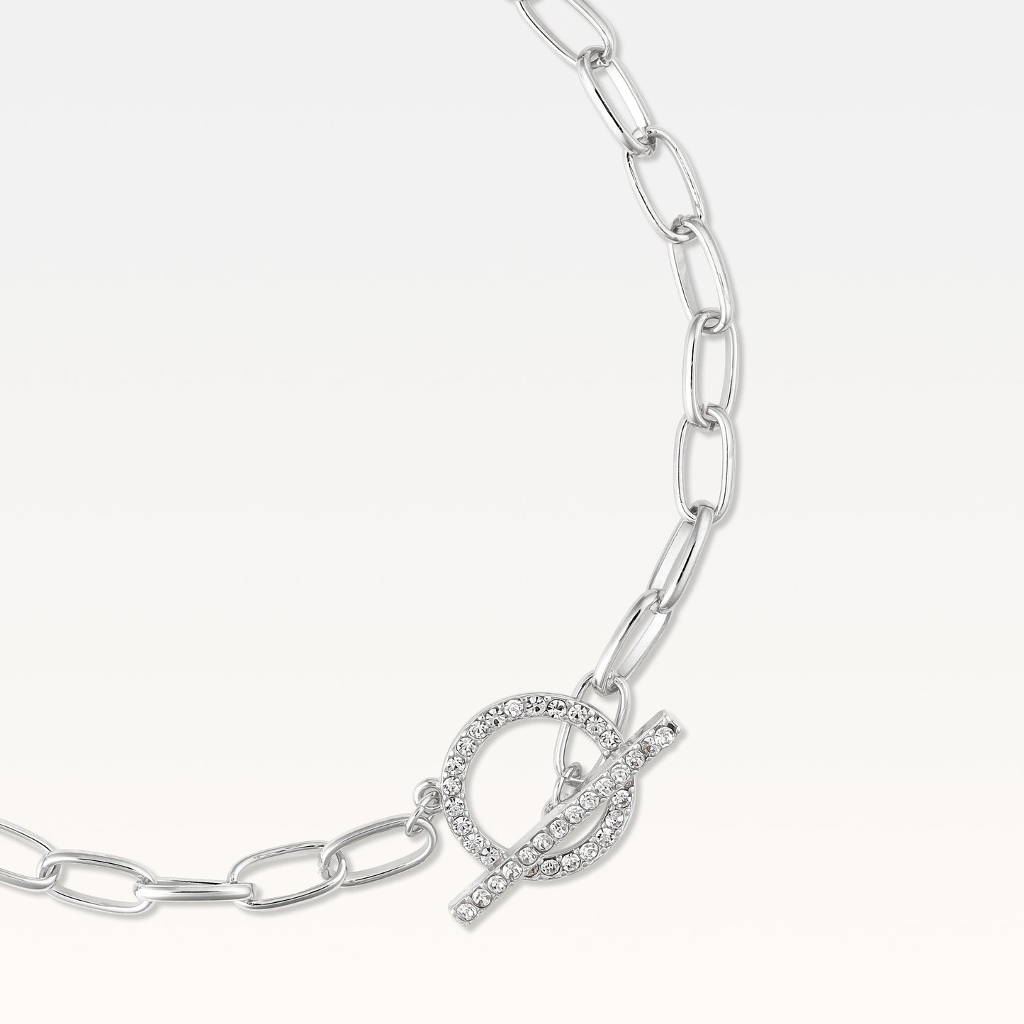 MB Grace Silver-Plated Necklace