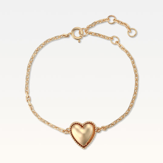 MB Maeva Gold-Plated Heart Set