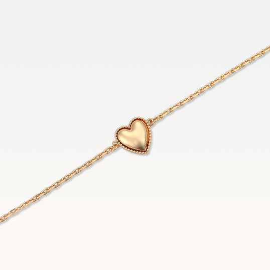 MB Maeva Gold-Plated Heart Set