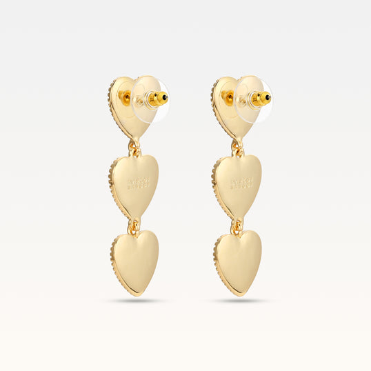 MB Maeva Gold-Plated Heart Set