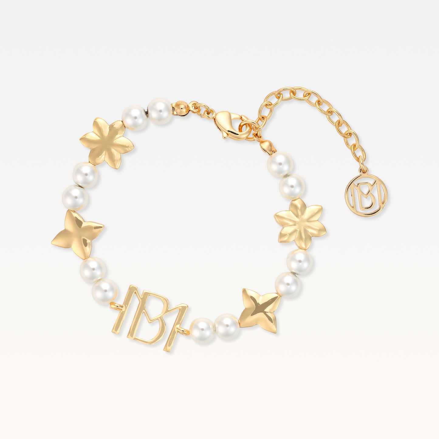 MB Signature Gold-Plated Celestial Bracelet