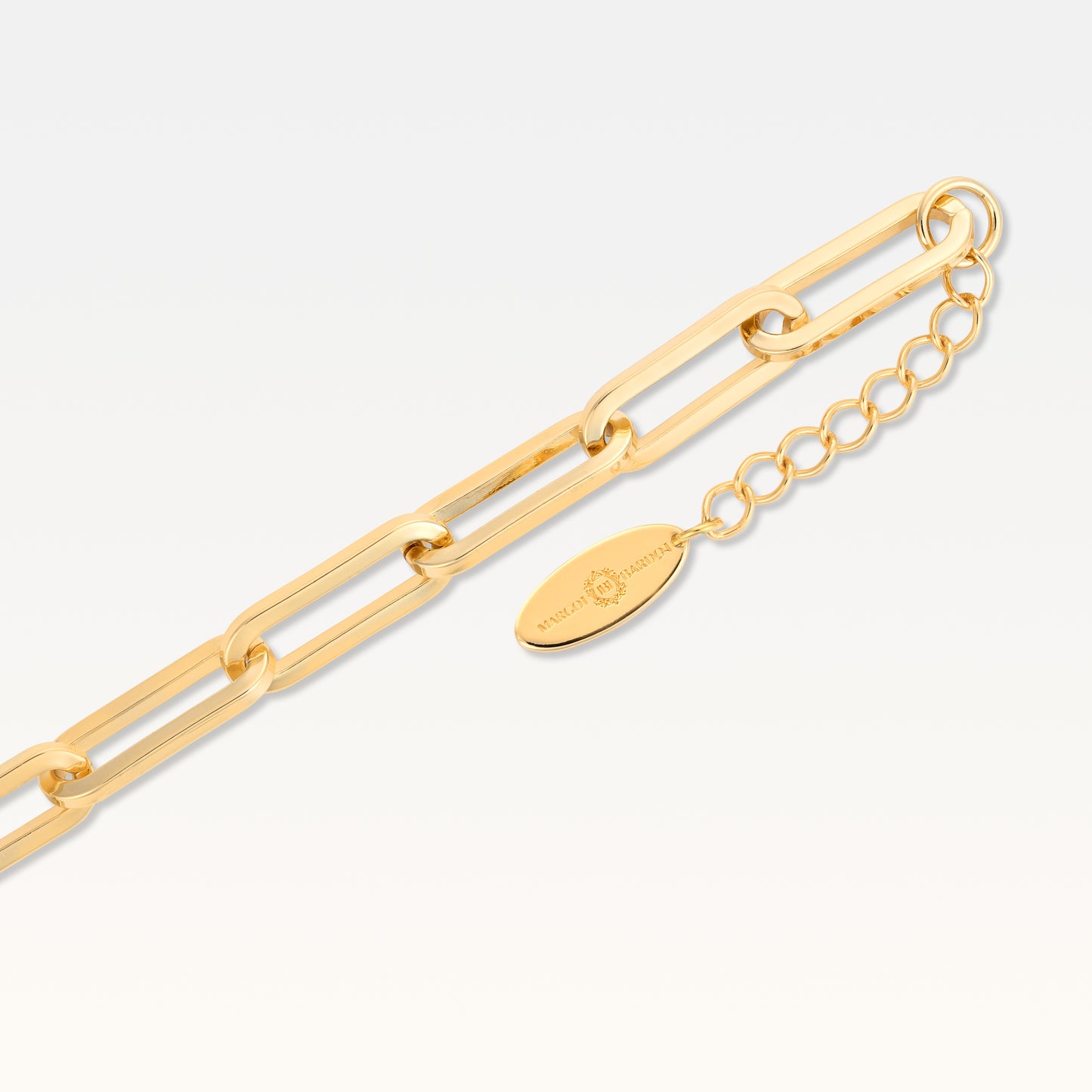 MB Signature Gold-Plated Link Bracelet