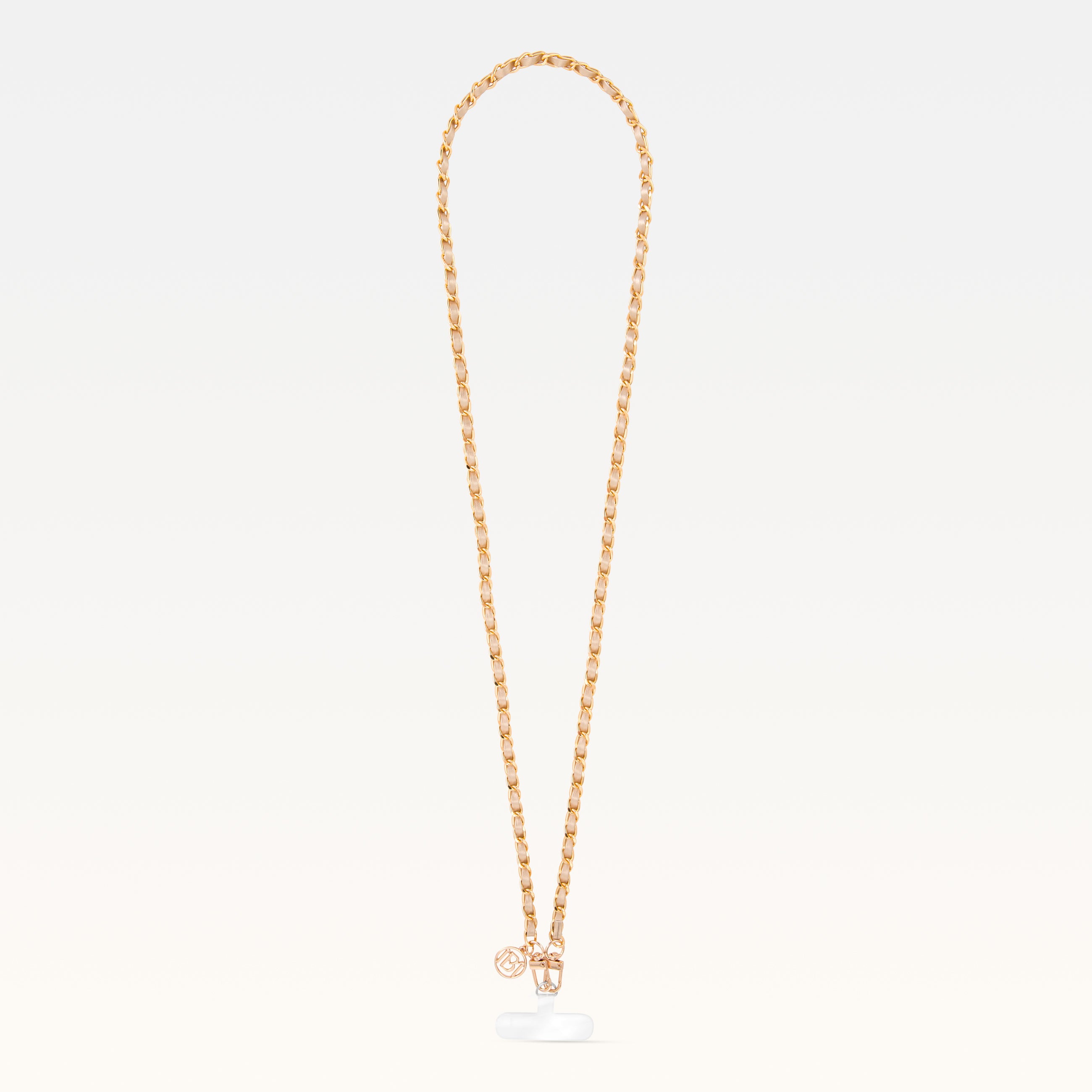 MB Signature Gold-Plated Phone Necklace