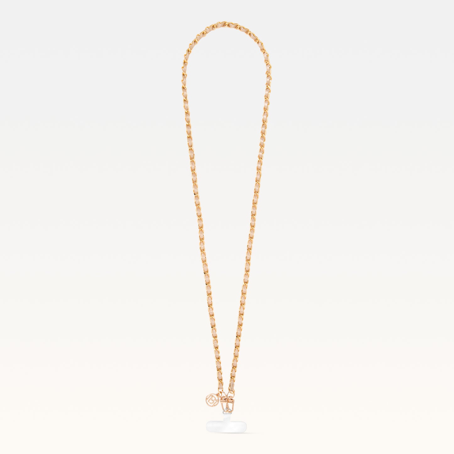 MB Signature Gold-Plated Phone Necklace