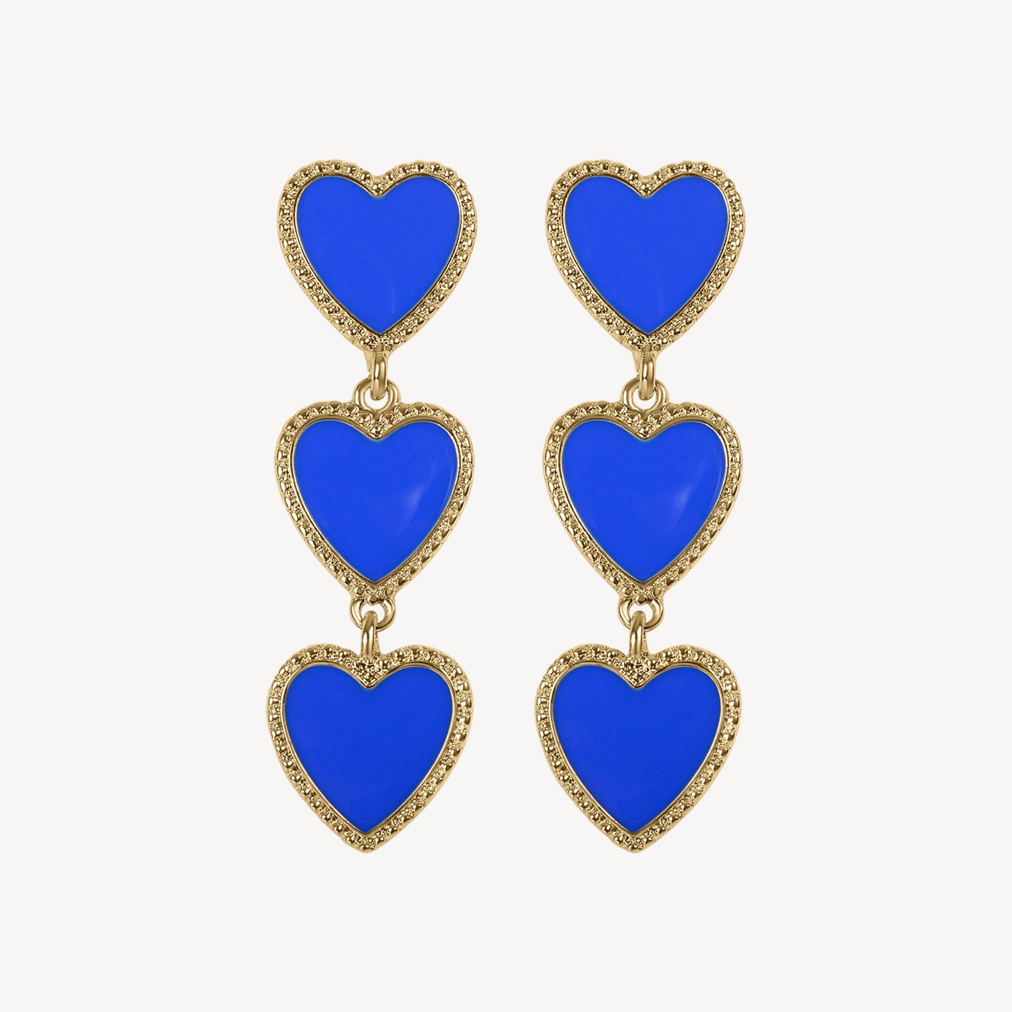 Maeva Earrings - Blue