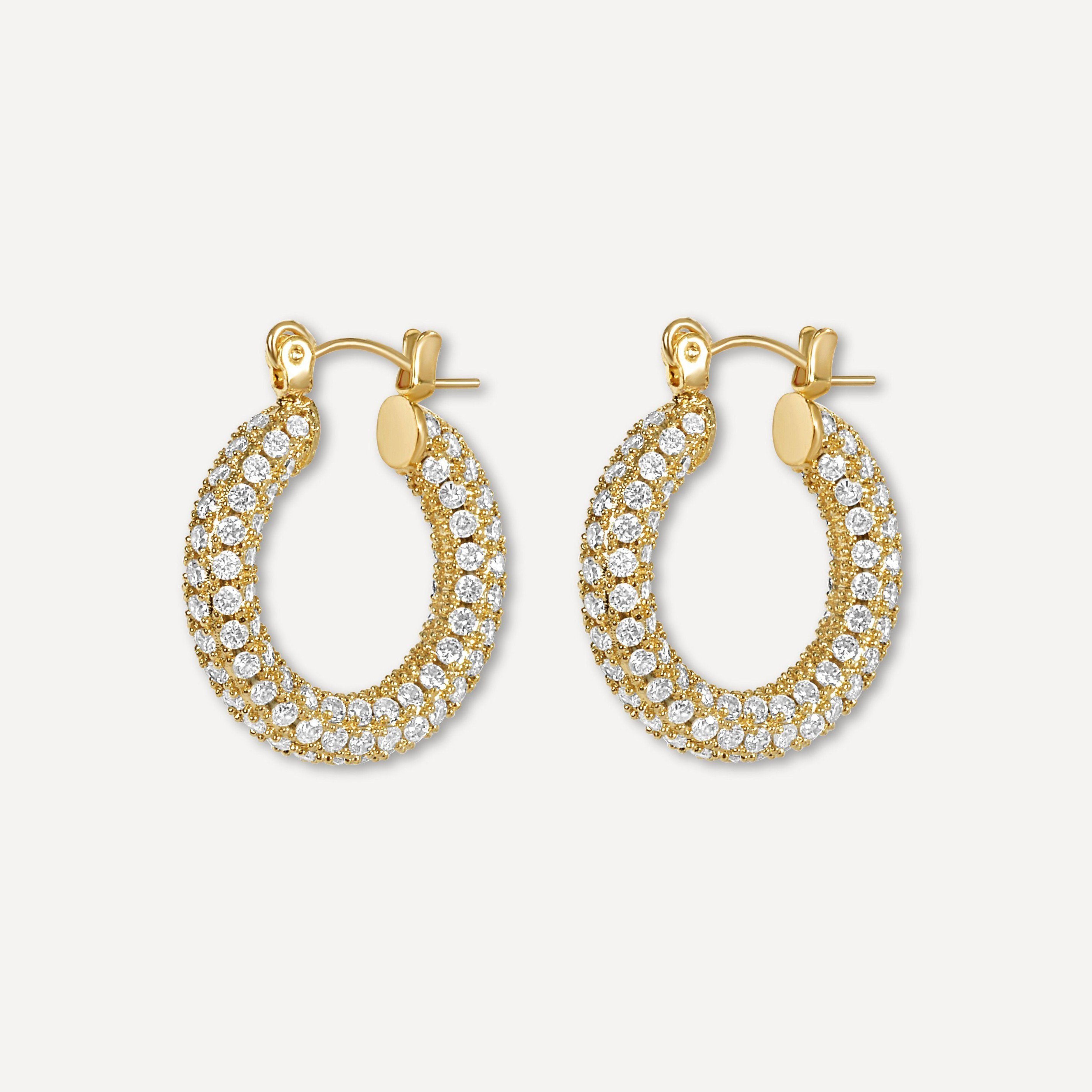 Abby Earrings - Gold Margot Bardot