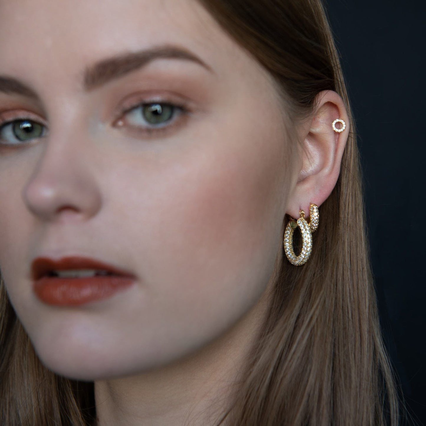 Abby Earrings - Gold Margot Bardot