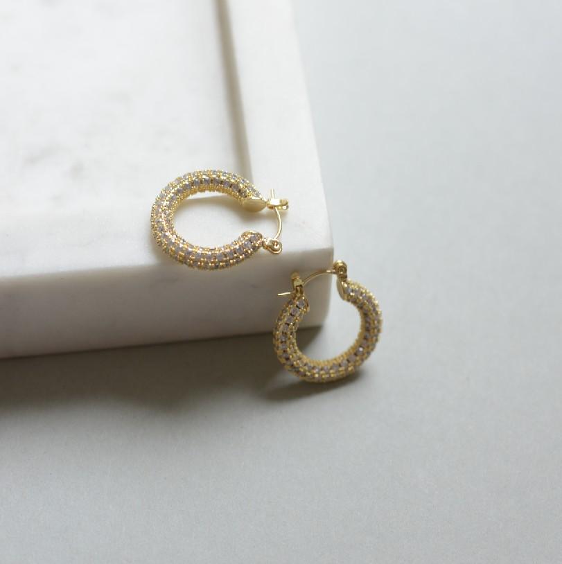 Abby Earrings - Gold Margot Bardot