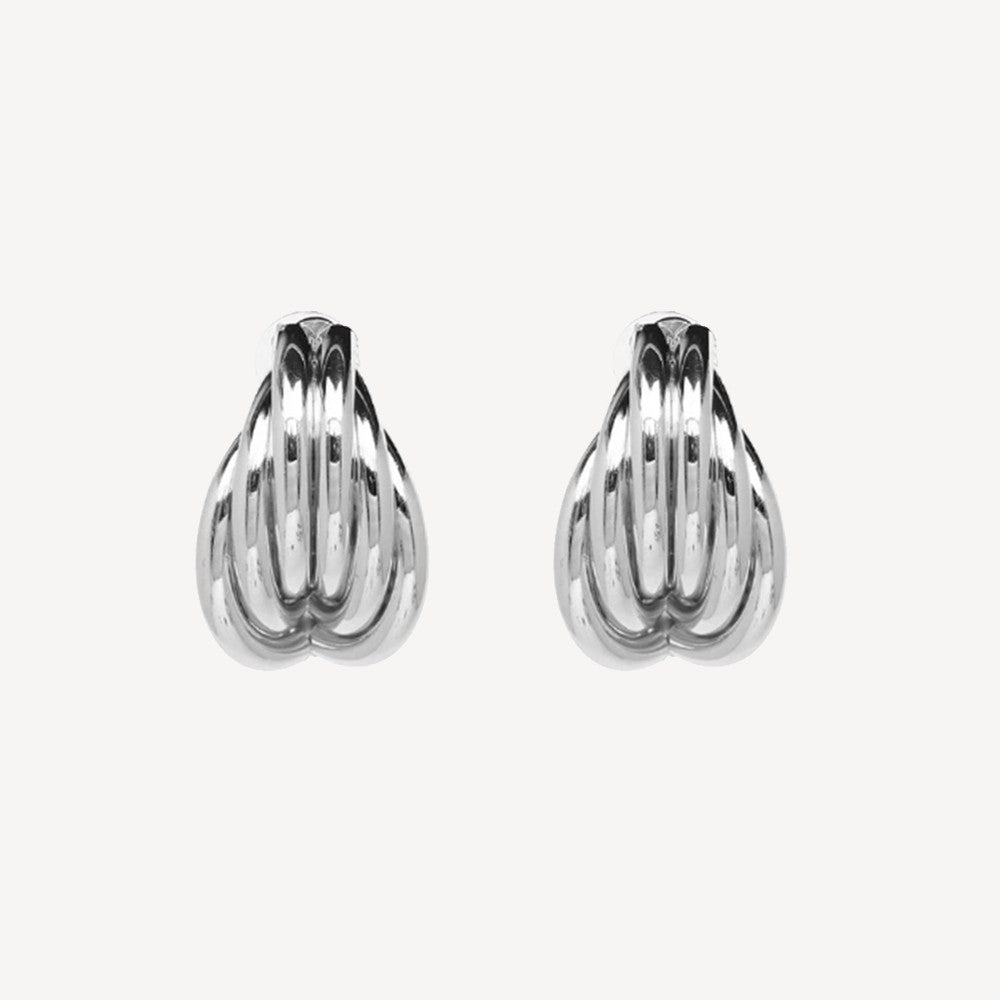 Anna Earrings - Silver Margot Bardot Online