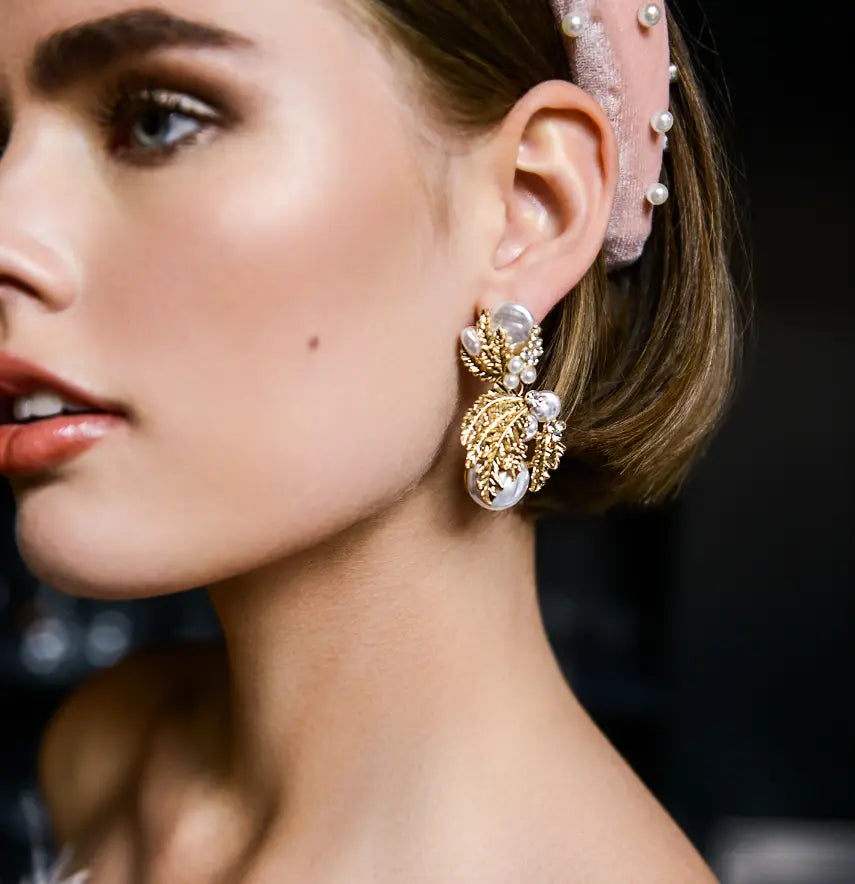 Arta Earrings - Gold Margot Bardot Online