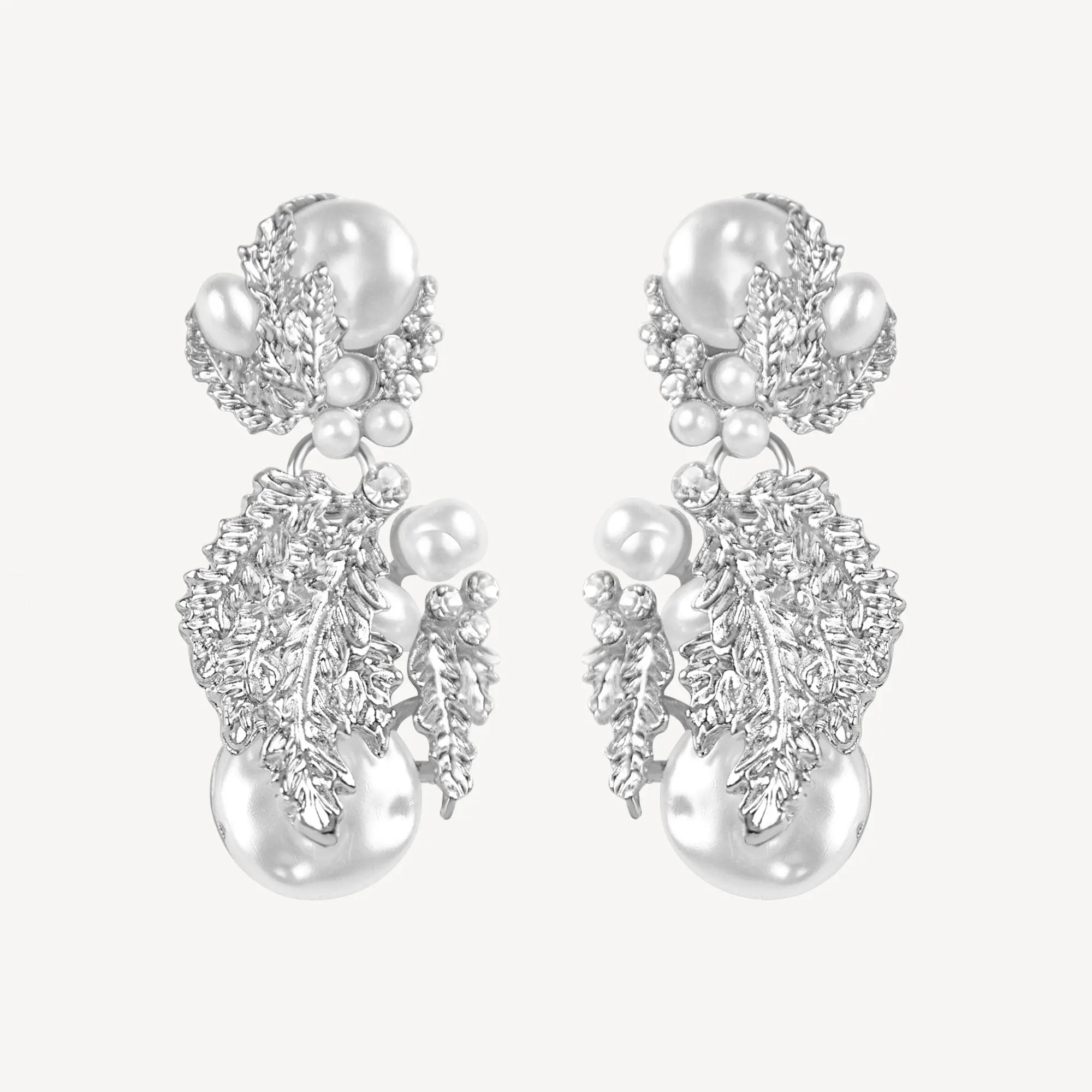 Arta Earrings - Silver Margot Bardot Online