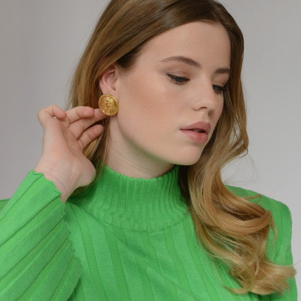 Athena Earrings - Gold Margot Bardot Online