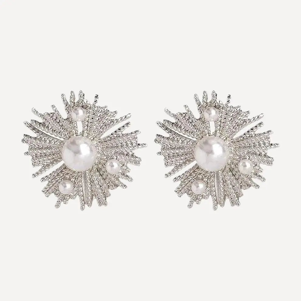 Coco Earrings - Silver Margot Bardot Online