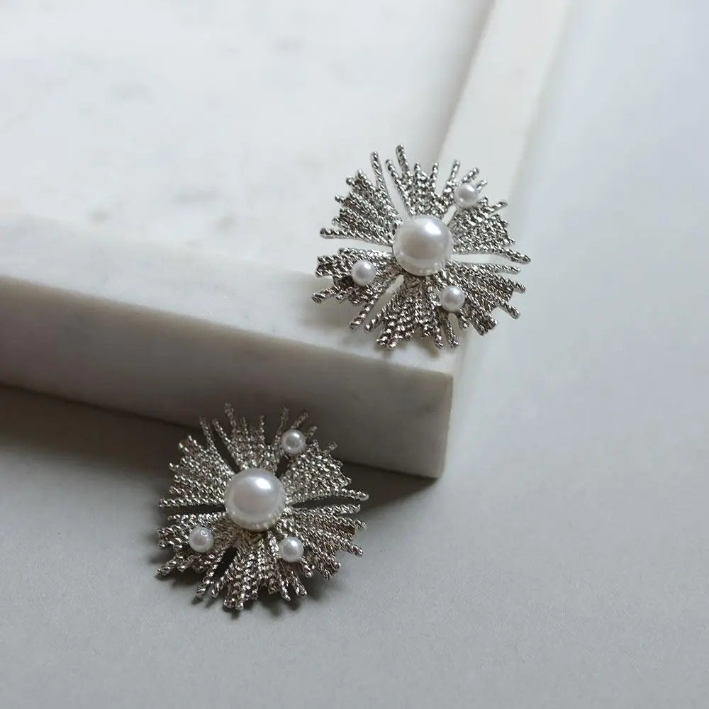 Coco Earrings - Silver Margot Bardot Online