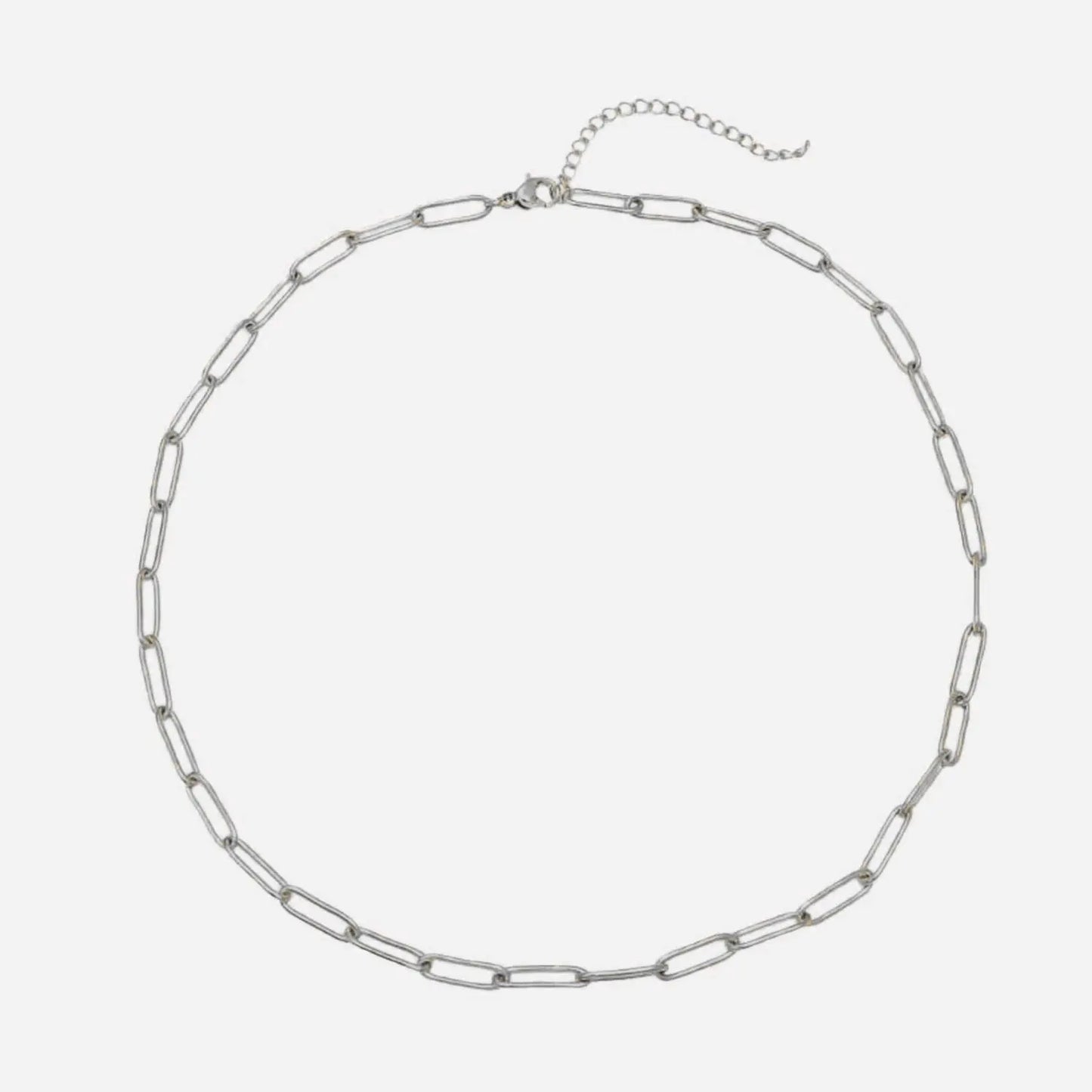 Demi Necklace 40cm - Silver Margot Bardot Online