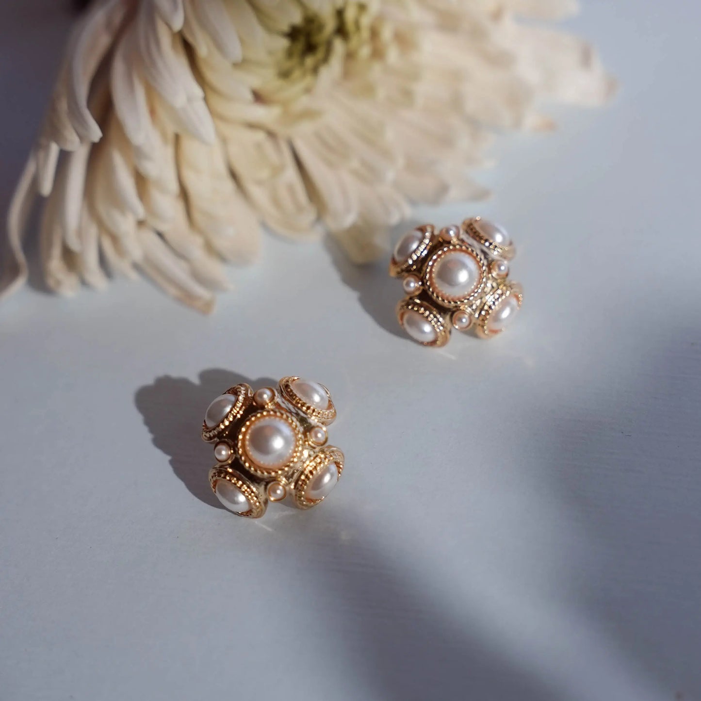 Elodie Earrings - Gold Margot Bardot Online