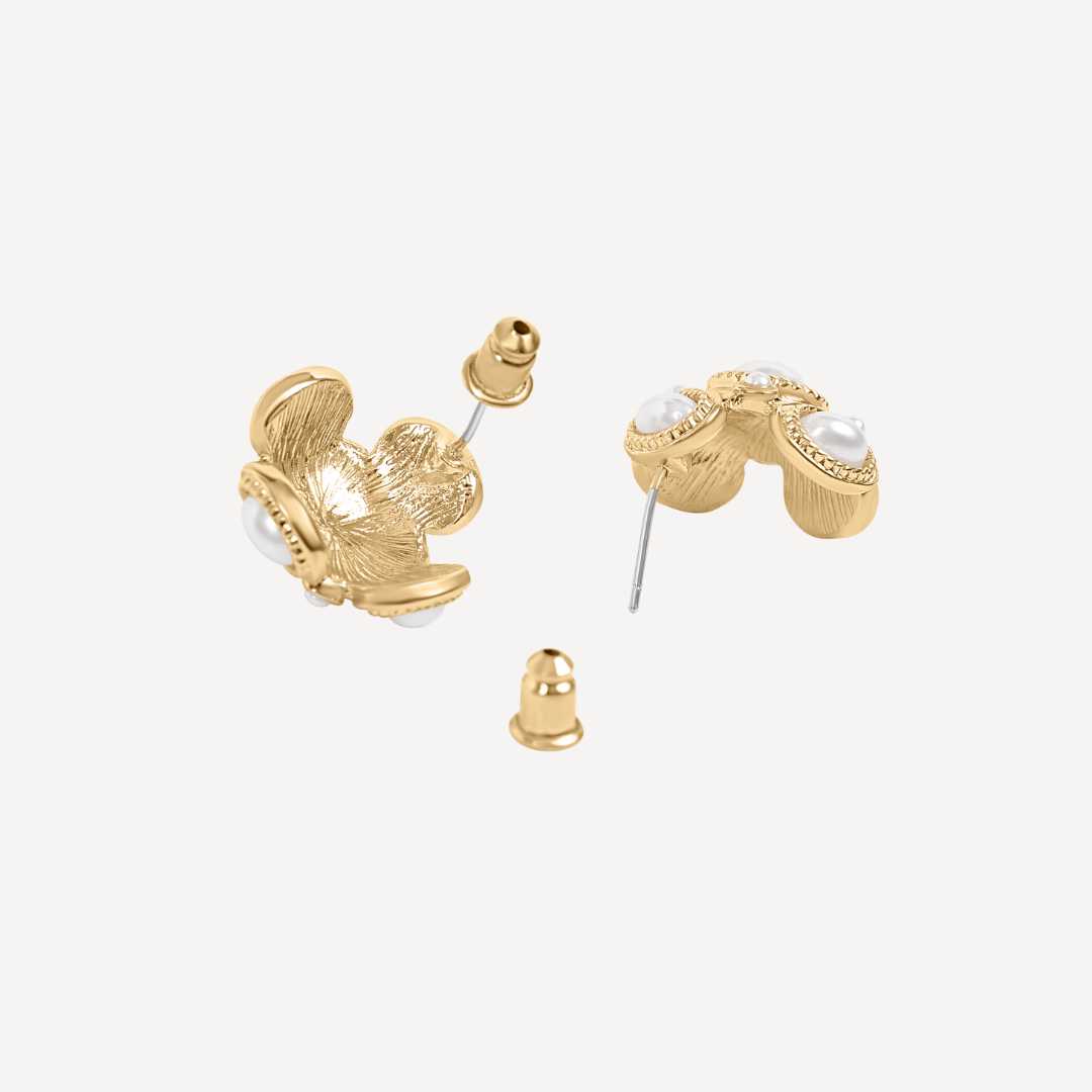 Elodie Earrings - Gold Margot Bardot Online