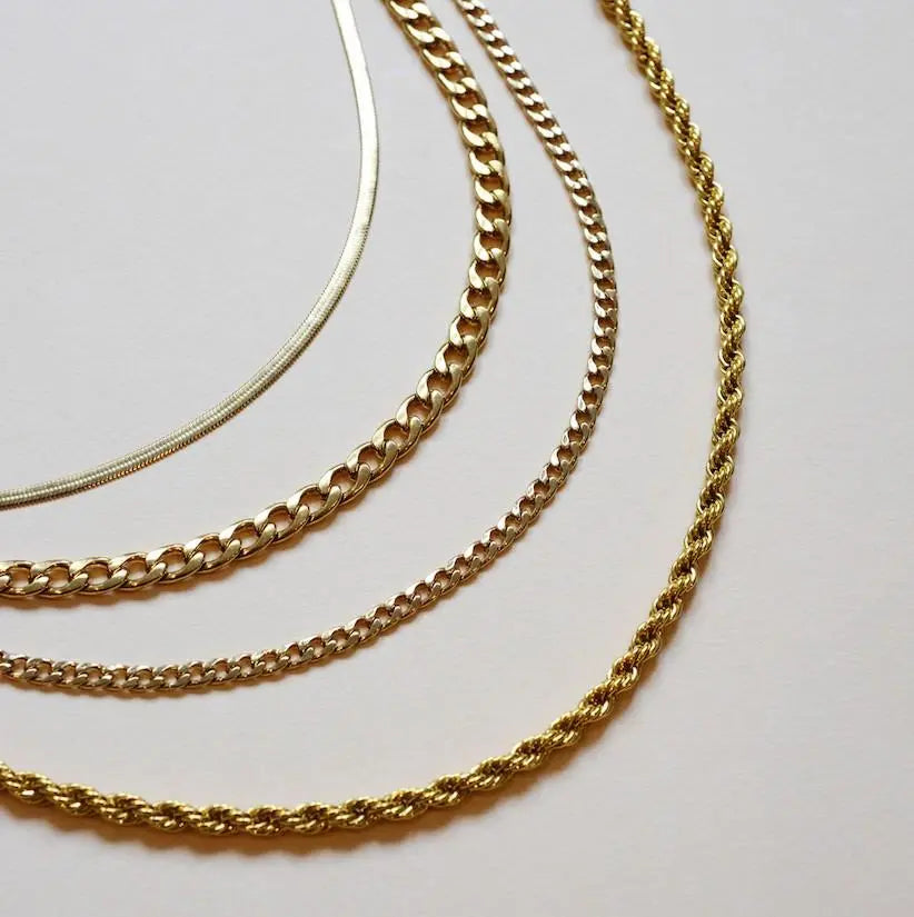 Hella Necklace 5mm/40cm- Gold Margot Bardot Online