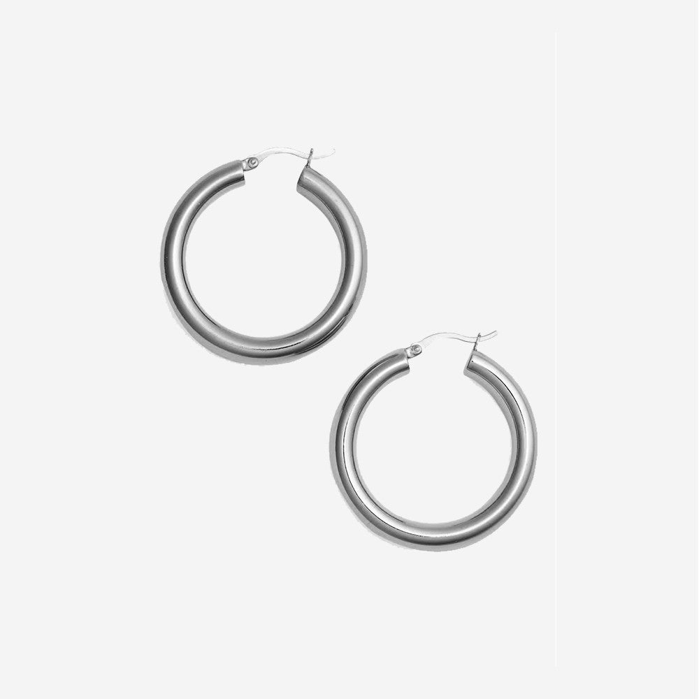 *Iggy Earrings Small - Silver Margot Bardot Online