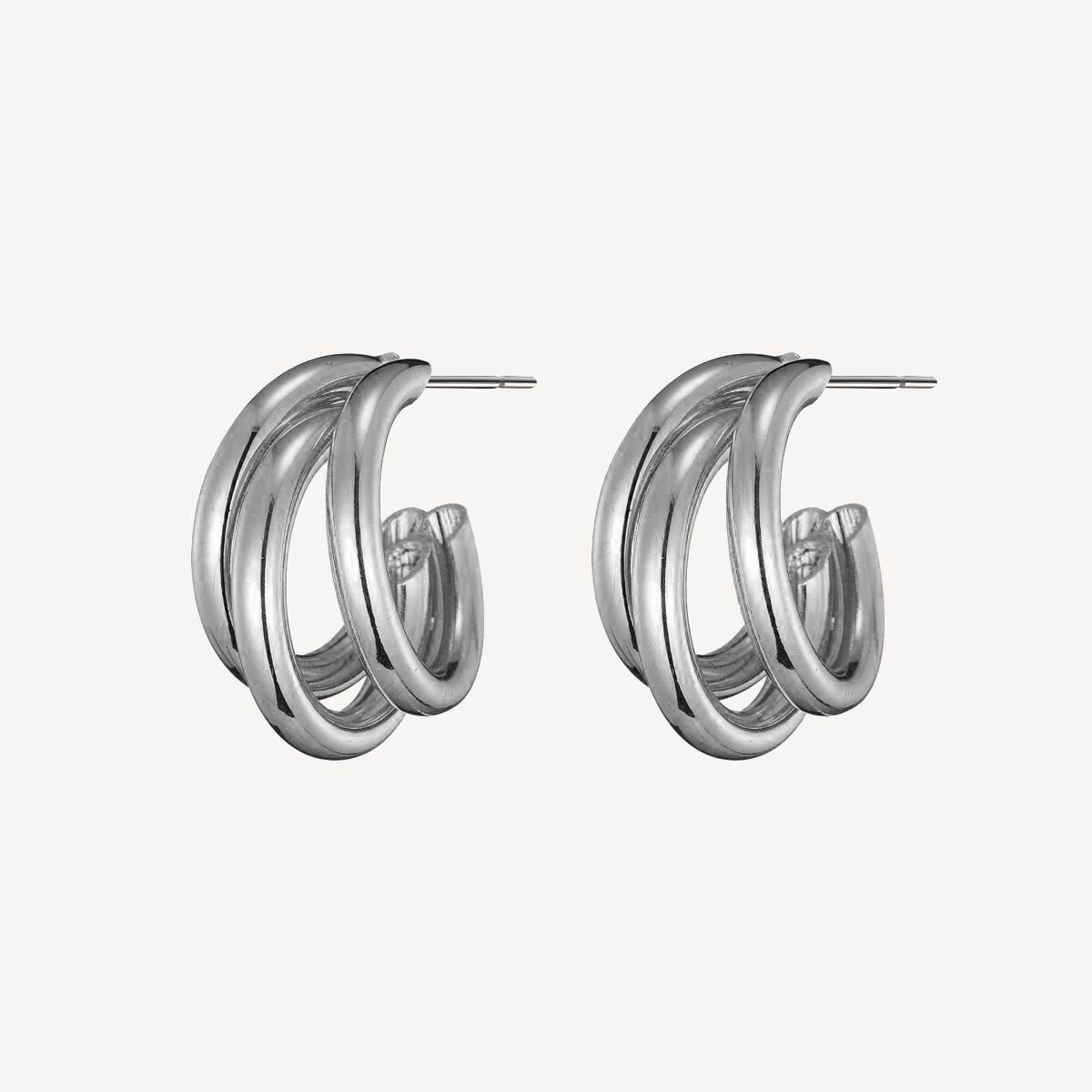 Jessica Earrings - Silver Margot Bardot