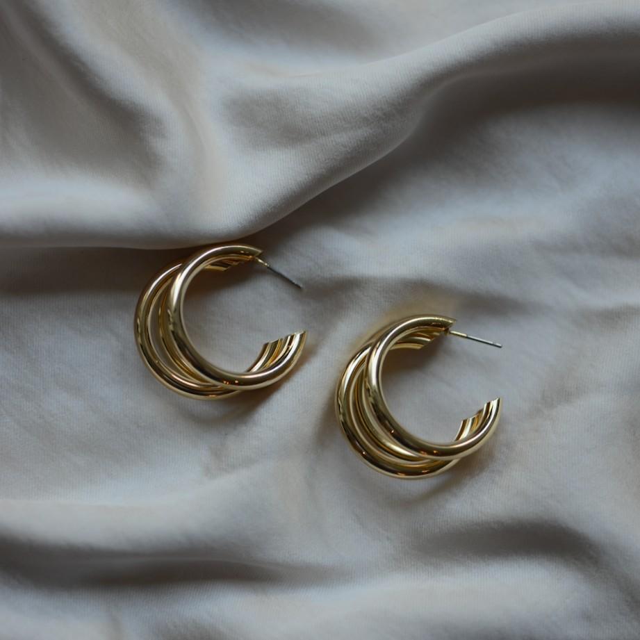 Jessica Earrings- Gold Margot Bardot