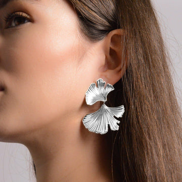 Lena Earrings - Silver