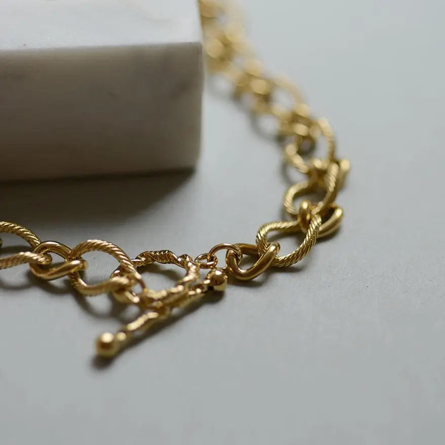 Lisette Necklace - Gold Margot Bardot Online