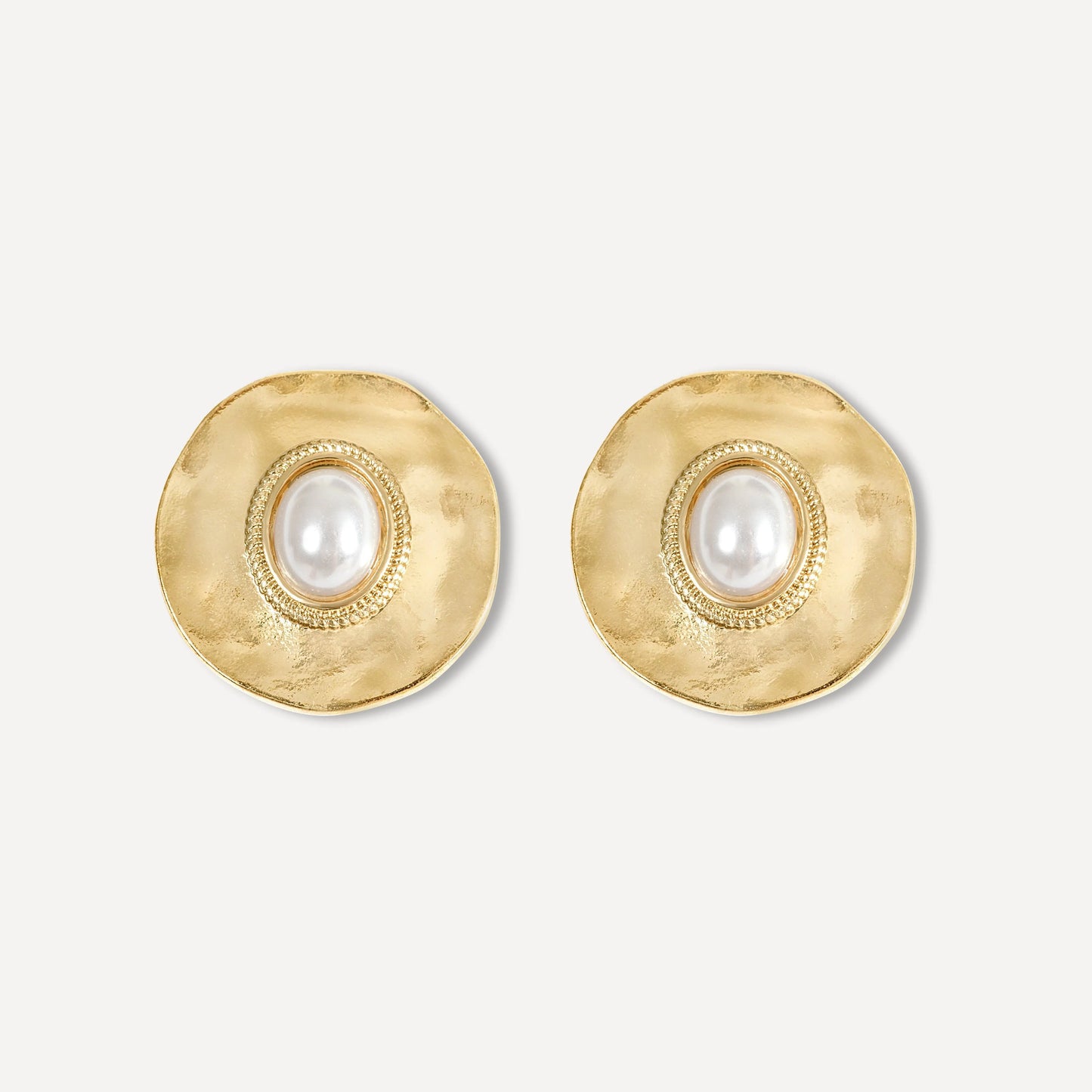 Lolita Earrings - White Gold Margot Bardot