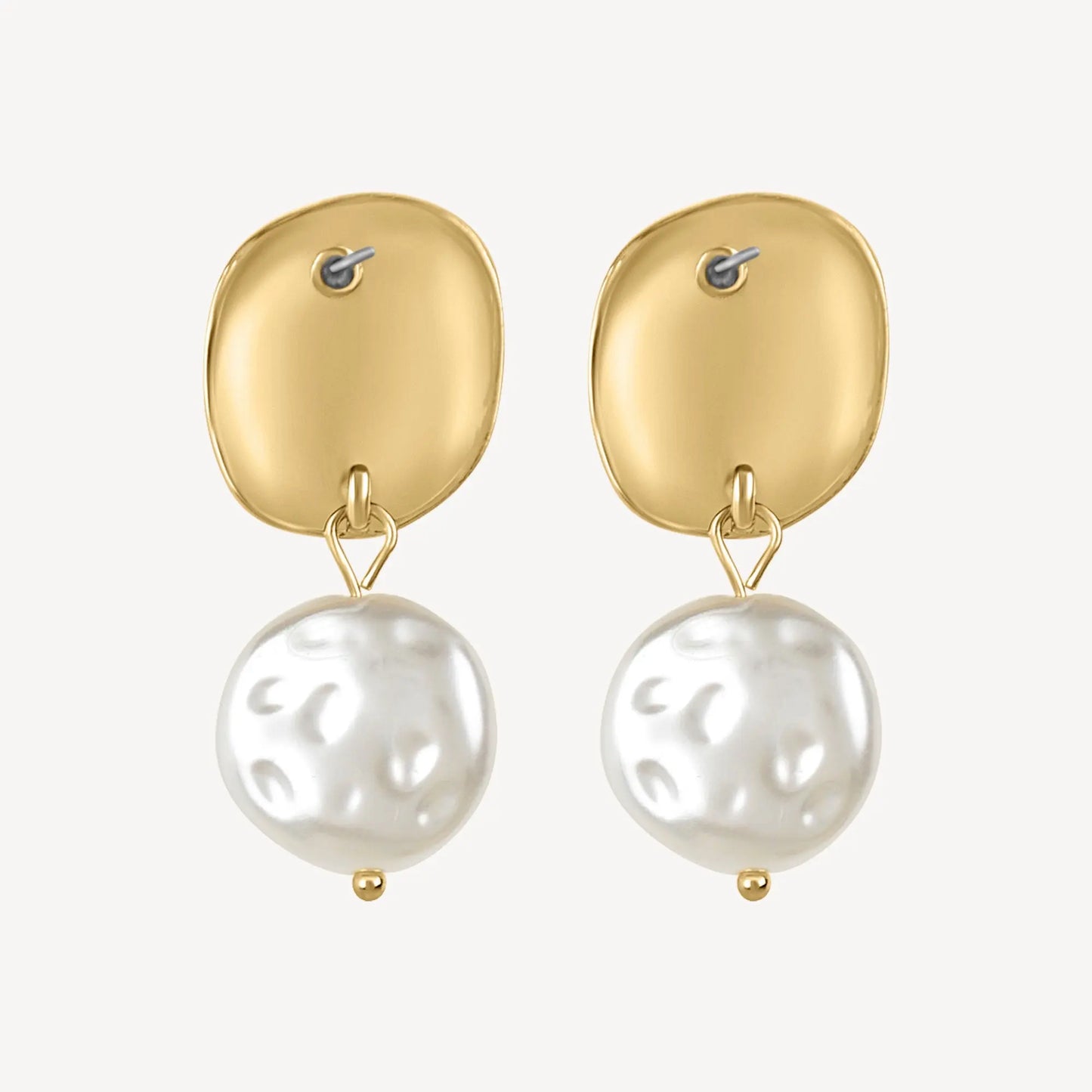 Lucia Earrings - Gold Margot Bardot Online