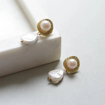 Madilyn Earrings - Gold Margot Bardot Online
