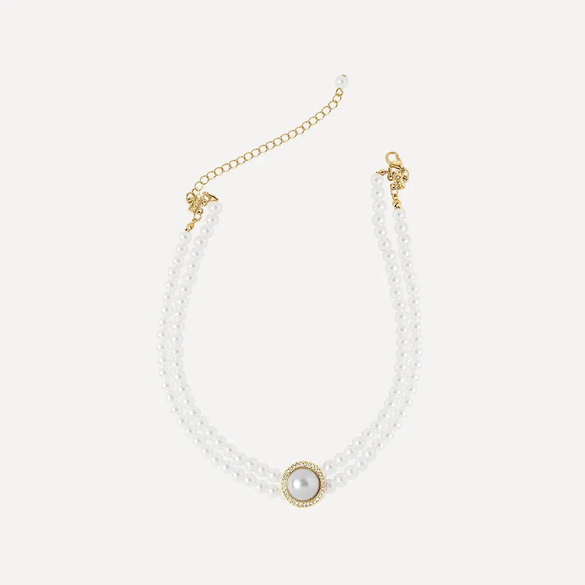 Mallory Chocker Necklace - Pearl Margot Bardot Online