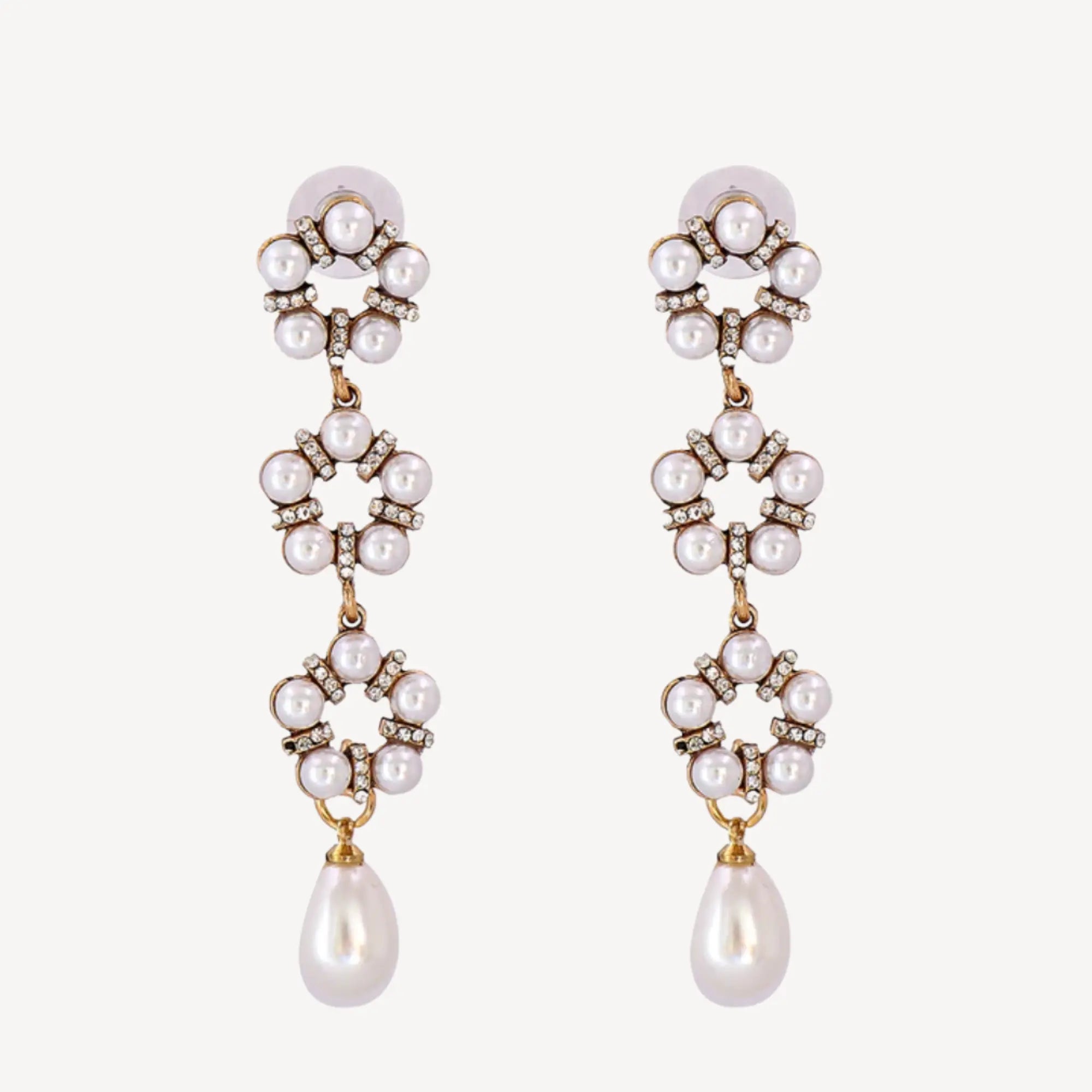 Maria Earrings - Silver Margot Bardot Online