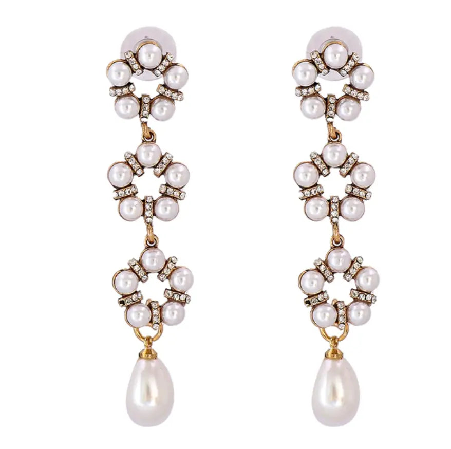 Maria Earrings - Silver Margot Bardot Online