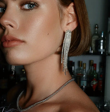 Rachelle Earrings - Silver Margot Bardot Online