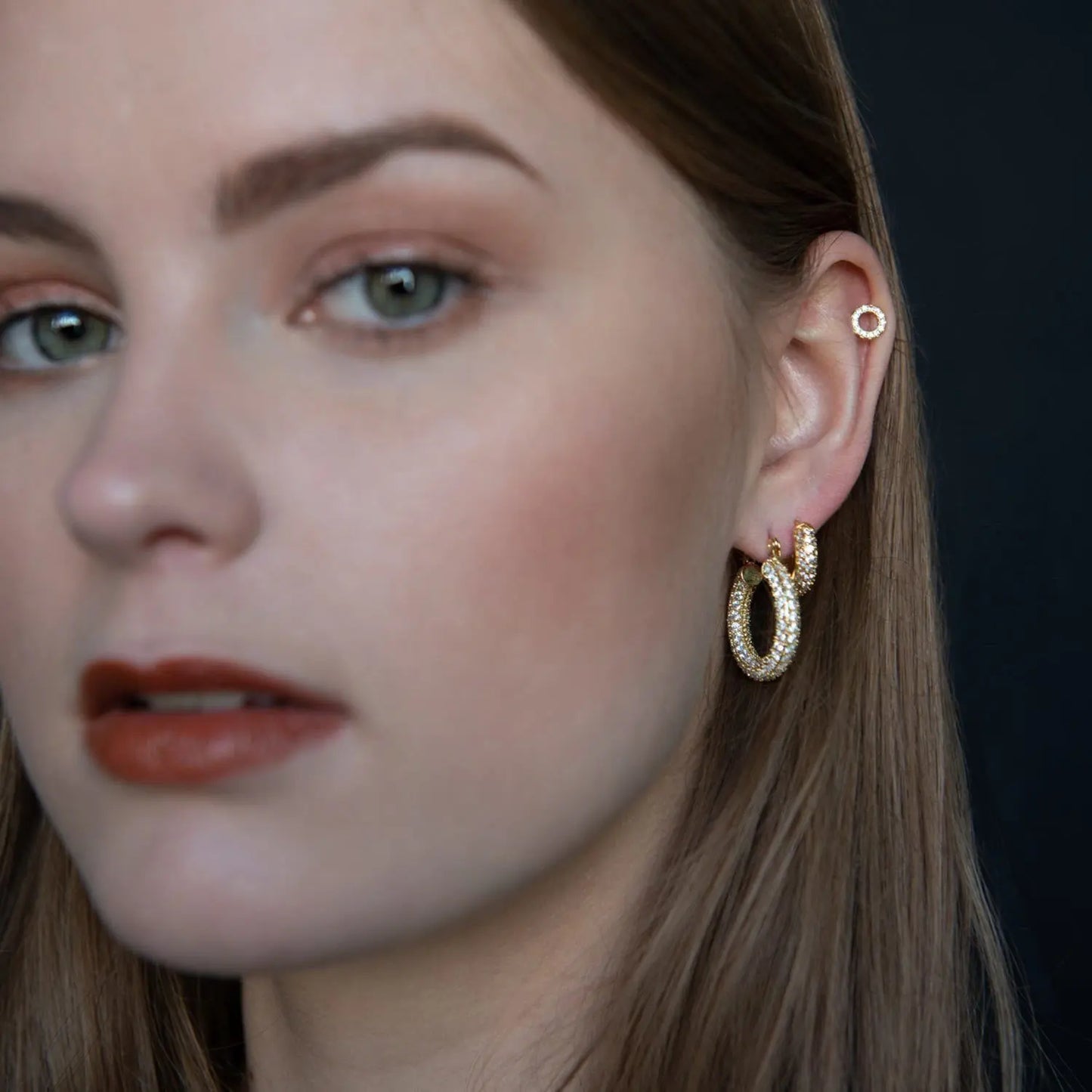 Scarlett Earrings - Gold Margot Bardot Online