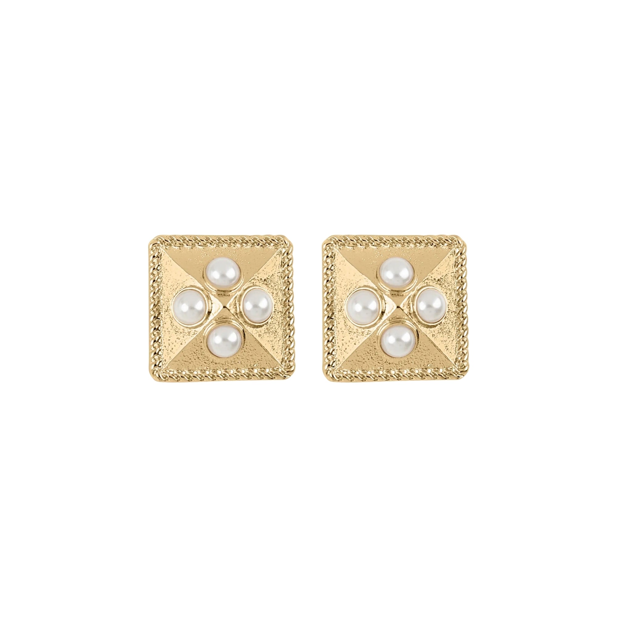 Aretha Earrings - Gold